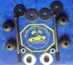 Mount Kit Rear Spring Rubber Extended Bolts-2 Inches Longer (8")-14 Pieces-63-82