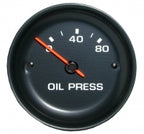 Gauge Oil Pressure-80 Lbs. White Face-77