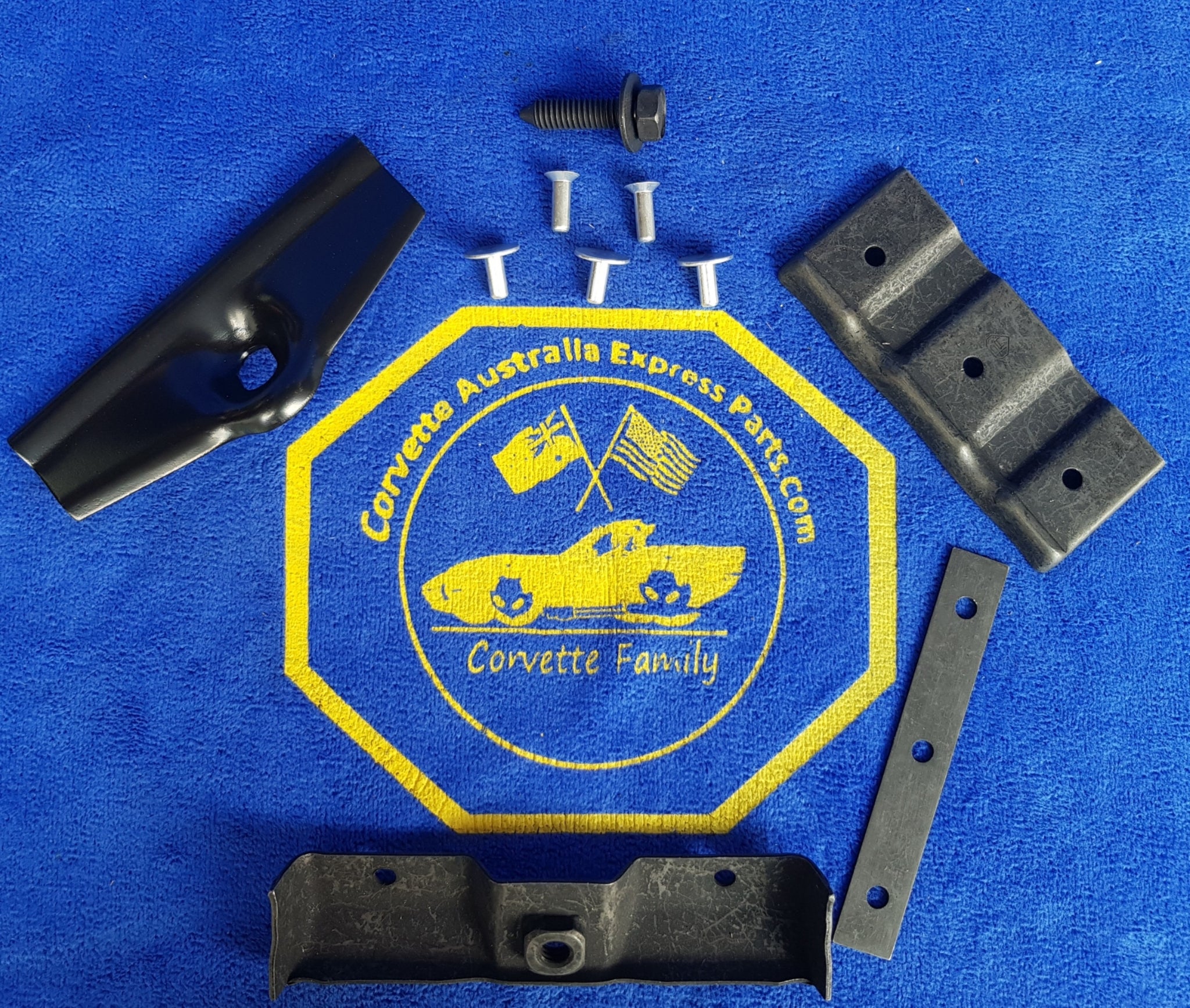 Hold Down Kit Battery Plates Brackets Reinforcement With Hardware-68-82