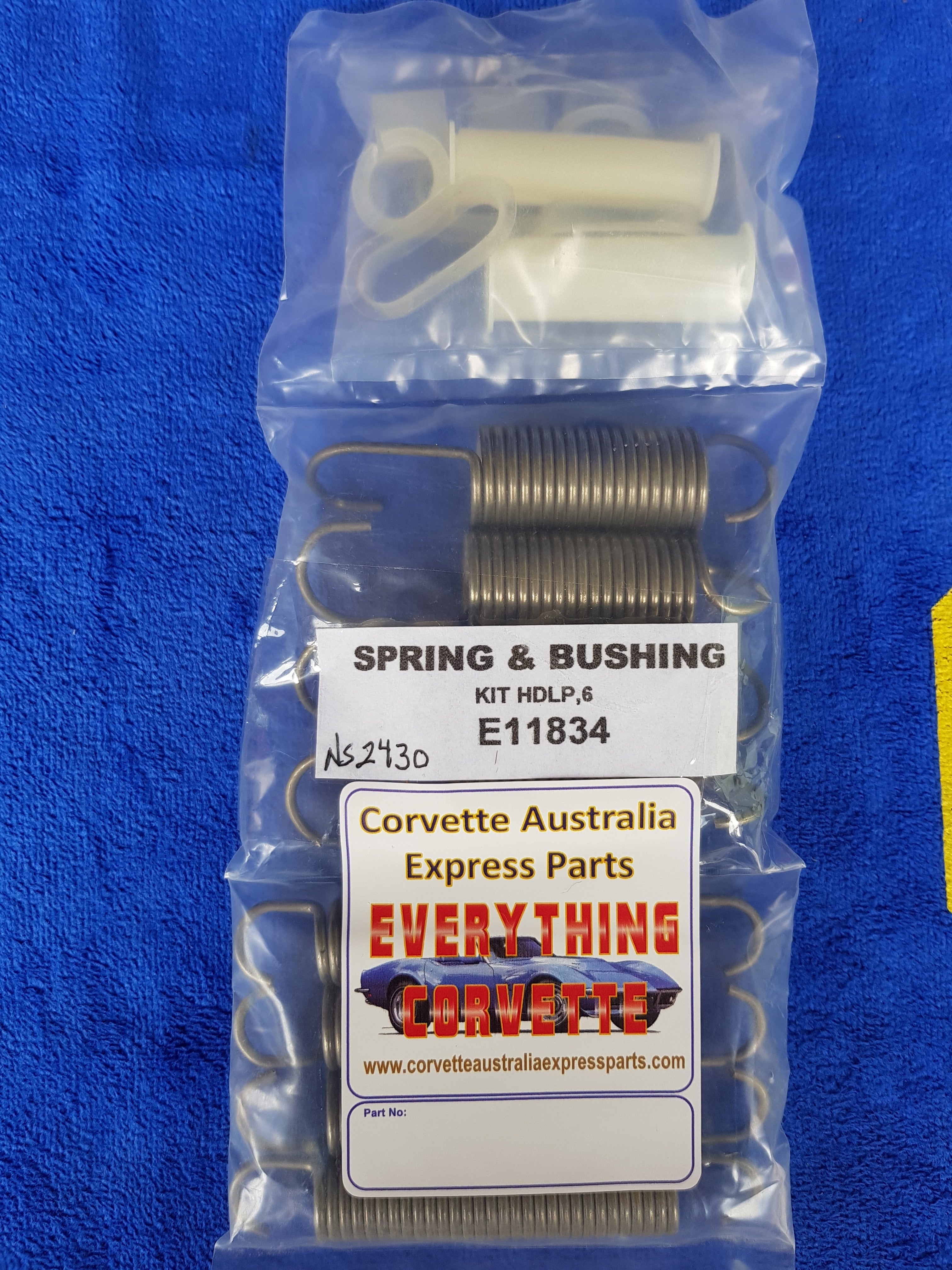 Spring And Bushing Kit Headlamp-18 Pieces-68-82