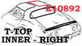 Weatherstrip T Top Inner Usa Right-68-69