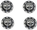 Hubcap Set With Spinners And Hardware-4 Pieces-59-62