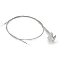 Cable Assembly Hood Release W Bracket V Groove-56-57