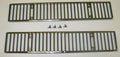 Grille Rear Deck Vent Chrome Pair-68-76
