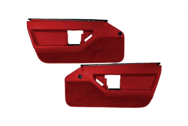 Panel Deluxe With Vents,Seals,Armrest,Carpet Coupe Pair-84-89