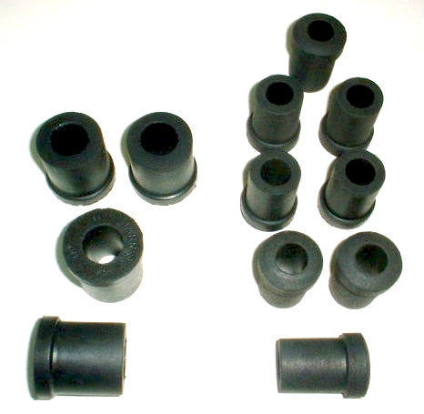 Bushing Set Rear Leaf Spring Eye Bolt-12 Pieces-53-62