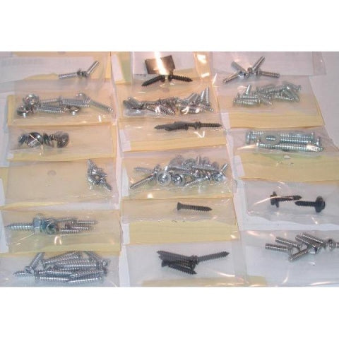 Screw Set Fastener Interior Complete Coupe-65-66
