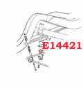 Bushing Rear Stabilizer Sway Bar Rubber-5/8 Inch Usa Pair-60-62