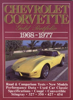 Book Chevrolet Corvette: Gold Portfolio-68-77