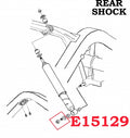Mounting Kit Shock Absorber Rear Lower-6 Piece-53-82