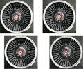 Wheel Set Aluminum Bolt On Center Bowtie Cap Not Included-67