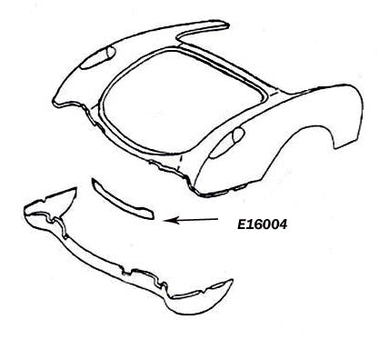 Bonding Strip Rear-58-60