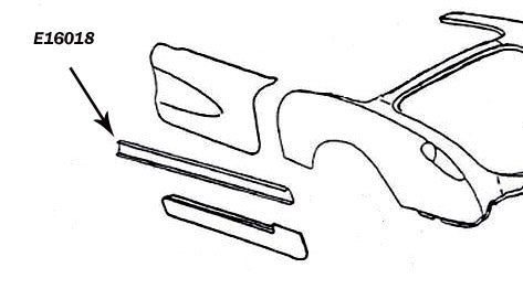 Reinforcement Rocker Press Molded White Left-56-62