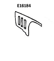 Fender Press Molded Gray Right Hand-65-66