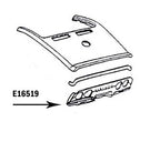 Panel Taillamp Press Molded Black-68-73