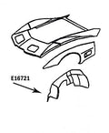 Skirt Inner Hand Layup Left Hand-80-82