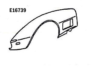 Fender Front Hand Layup Left Hand-70-72