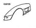 Fender Front Hand Layup Left Hand-70-72