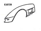 Fender Front Hand Layup Left Hand-70-72