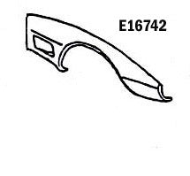 Fender Front Hand Layup Right Hand-73-79