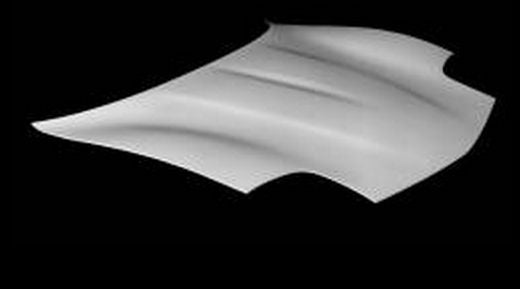 Hood Assembly Fiberglass Hand Layup-97-04