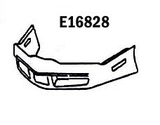 Bumper Front Fiberglass Hand Layup-80-82
