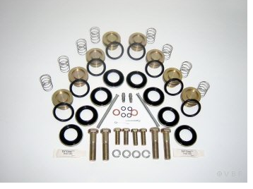 Conversion Kit Brake Caliper O Ring Style Front-2 Calipers-65-82