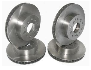 Rotor Set Brake Front & Rear Heavy Duty Rotors Only-65-82