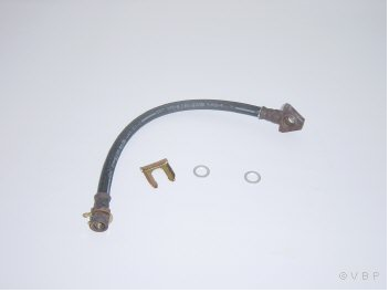 Hose Brake Rubber Front Each-84-87