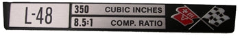 Plate Engine Data Console L-48 350-75-76