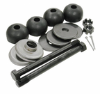 Mount Kit Rear Spring Rubber Original Style Bolts-16 Pieces-63-82