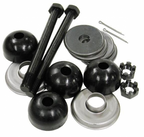 Mount Kit Rear Spring-16 Pieces Polyurethane Original Style Bolts-63-82