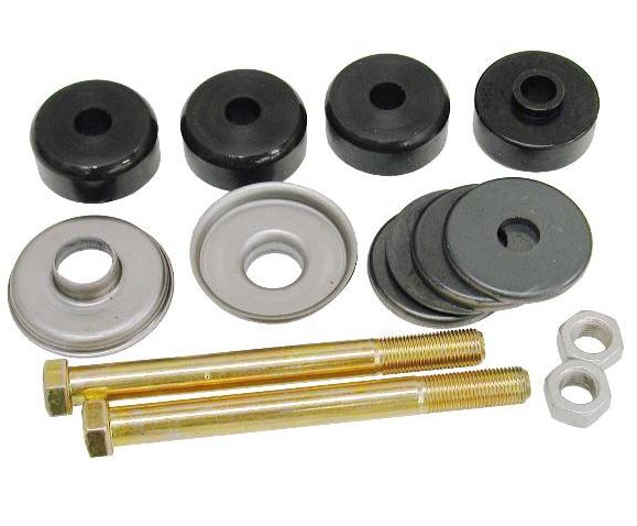 Mount Kit Rear Spring-14 Pieces Polyurethane Replacement Style Bolts-63-82
