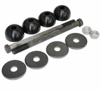 Mount Kit Rear Spring Polyurethane Factory Length Bolts-12 Pieces-84-96
