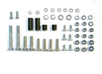 Bolt Kit Front License Plate Bumperette-50 Pieces-58-62