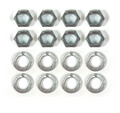 Nut Kit Rear Trailing Arm To Spindle Support-16 Pieces-63-82
