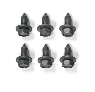 Bolt Kit Convertible Top Deck Lid Latch E Headmark-6 Pieces-63-75