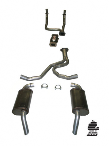 Exhaust System Magnaflow Stock-2.5 Inch With Converter-82