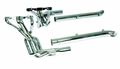 Exhaust System Side Doug'S Headers Chrome Small Block-4 Inch Side Tubes-63-82