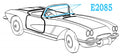 Weatherstrip Windshield Channel Usa-53-55