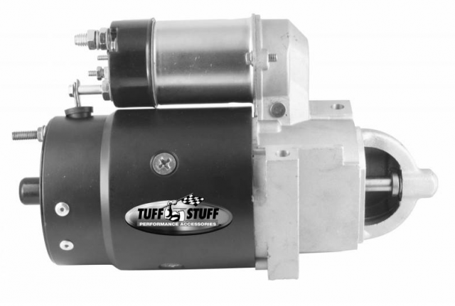 Starter Motor Staggered New All 283 502 Full Size Black-168 Tooth Staggered Offset Mount-1955-2000