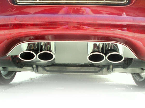 Panel Exhaust Stock Exhaust Polished Stainless Steel-97-04