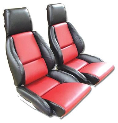 Cover Set Seat Mounted On Foam Stardard Seat Leather Two Tone-84-88