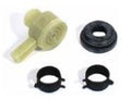 Valve Power Brake Booster Check Exact Original With Clamps & Grommets-64-82