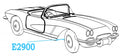 Weatherstrip Splash Shield Pair-53-62