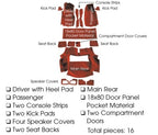 Carpet Set Complete Cut Pile With Pad-80