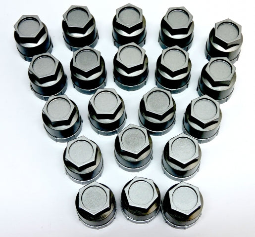 Cap Set Wheel Lug Nut Cover Gray-20 Pieces-86-90