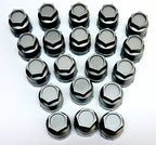 Cap Set Wheel Lug Nut Cover Gray-20 Pieces-86-90