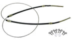 Cable Kit Emergency Brake Rear With Disc Brakes-65-82