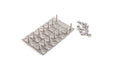 Retainer Set Bumper Stainless Steel-18 Pieces Front Or Rear-73-82